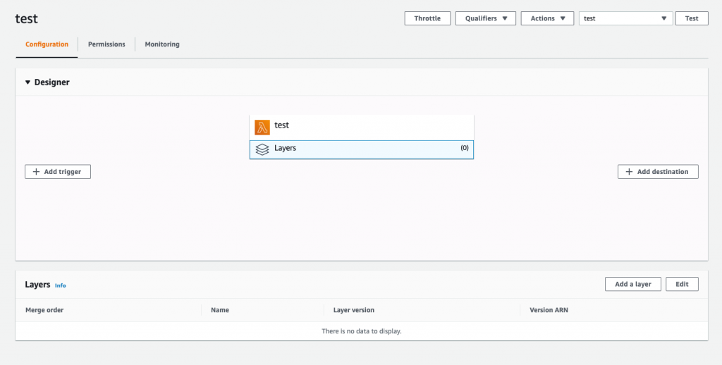 Add a Lambda Layer