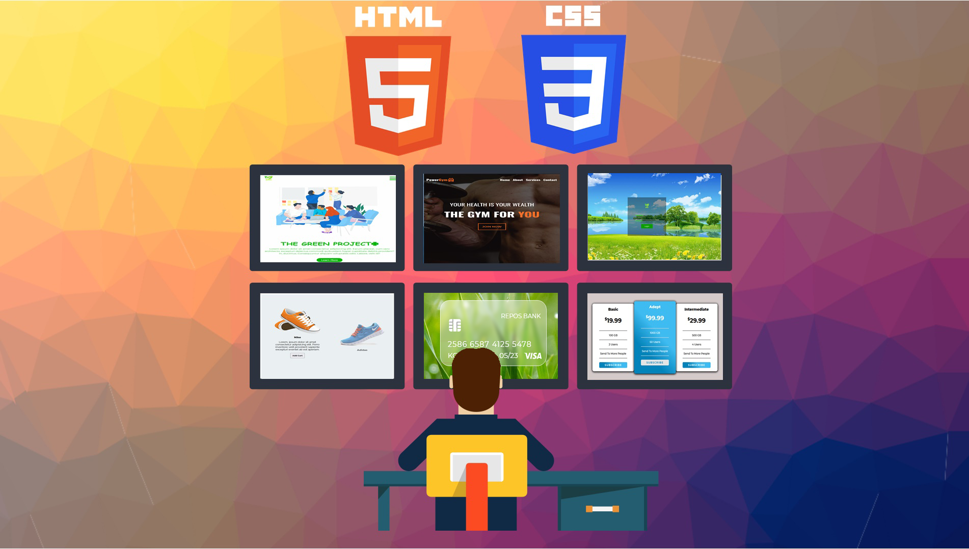 Build Projects in HTML and CSS Build Projects in HTML and CSS