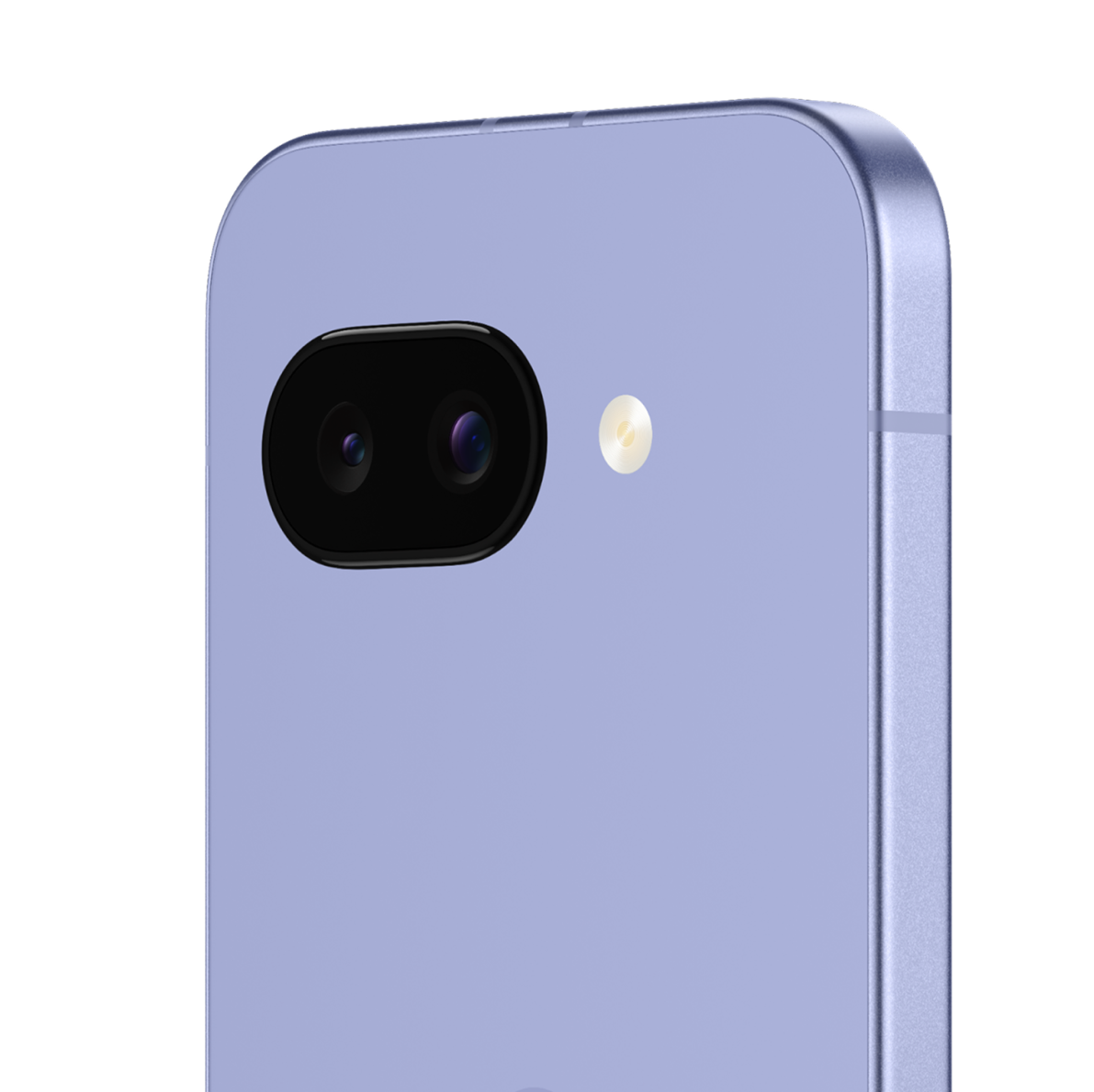 Eine Nahaufnahme des Google Pixel 9a.