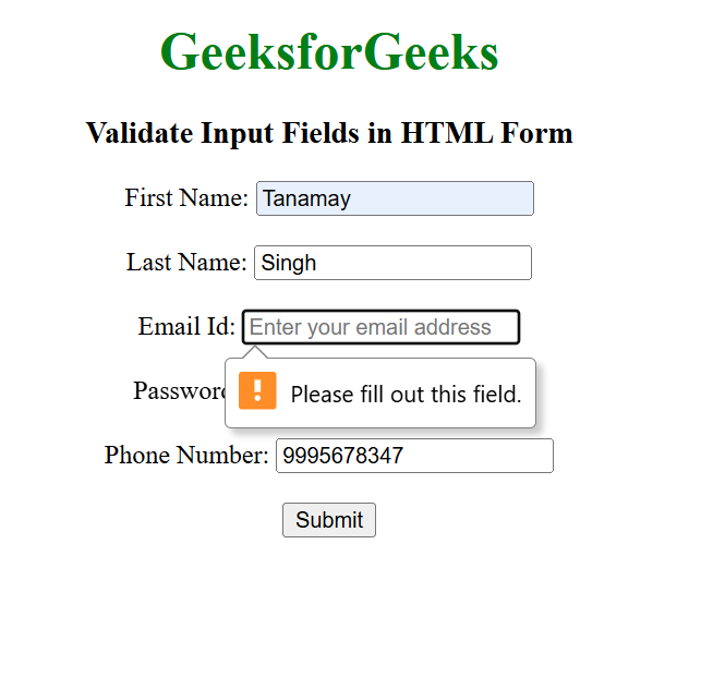 Form-Validation